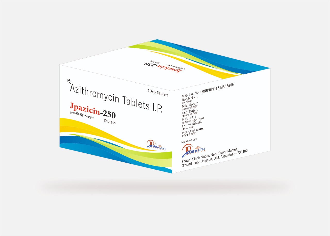 JPAZICIN-250 Tablets